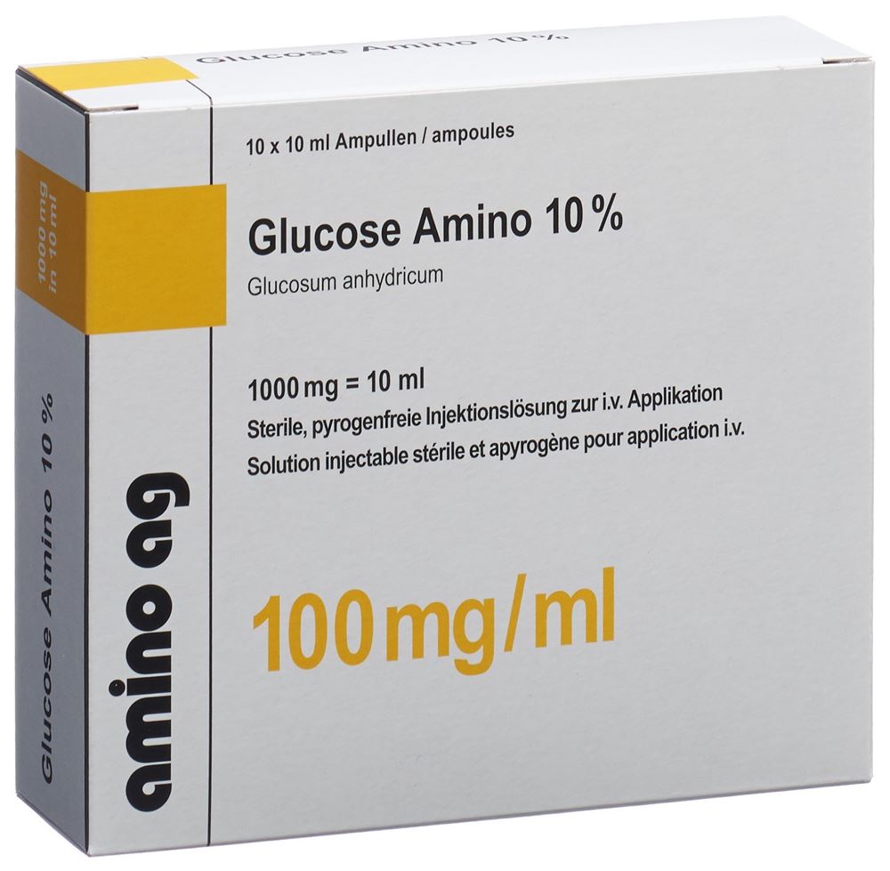 Glucose Amino 10%, Injektionslösung