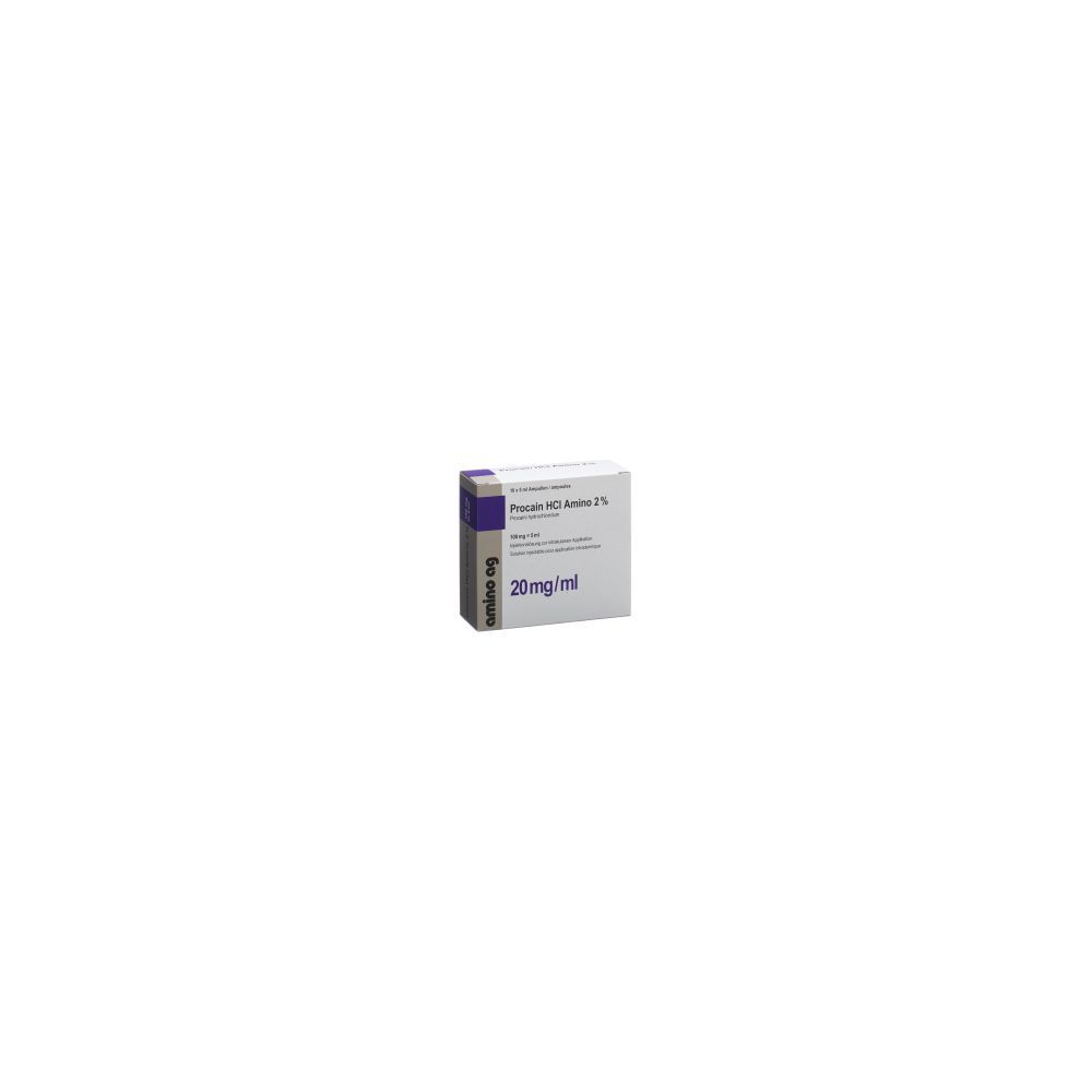 Procain HCl Amino 20 mg/ml, Injektionslösung