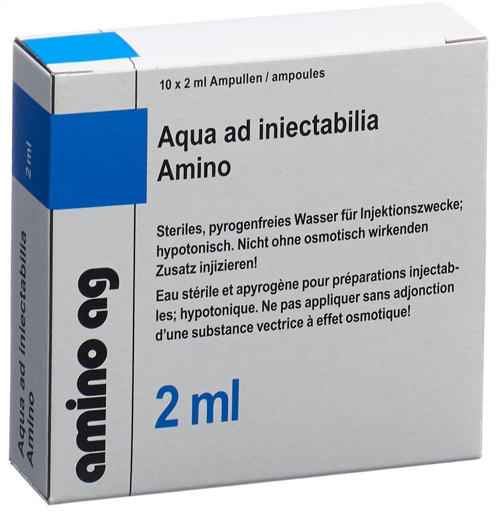 Aqua ad iniectabilia Amino, Injektionslösung