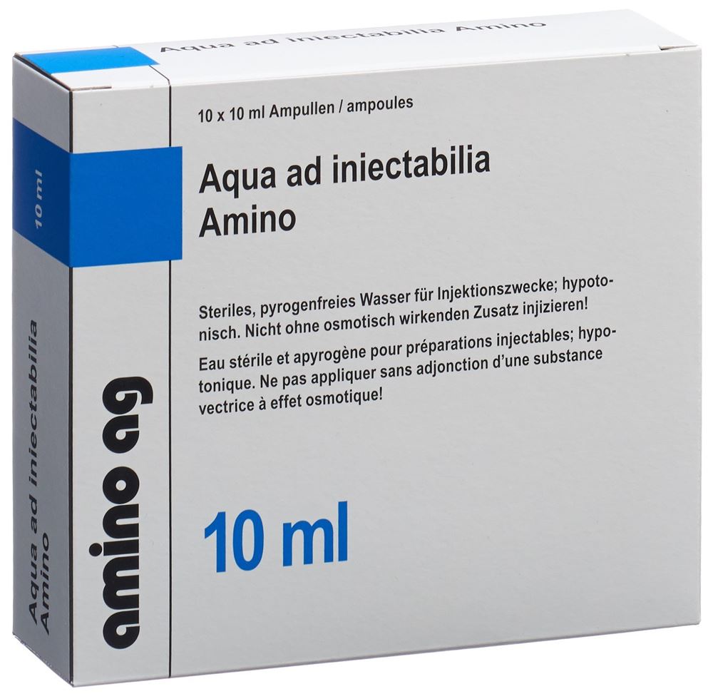 Aqua ad iniectabilia Amino, Injektionslösung