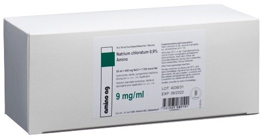 Natrium chloratum 0,9% Amino, Injektionslösung