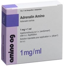Adrenalin Amino 0,5 mg/ml, Injektionslösung