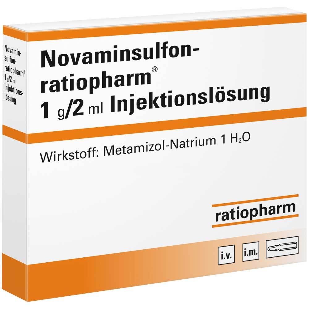 NOVAMINSULFON Sintetica 1 g/2ml 10 amp 2 ml