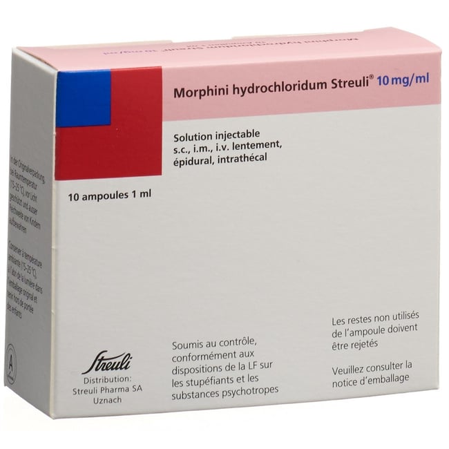 Morphini HCl Streuli 10 mg/ml, Tropfen zum Einnehmen
