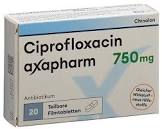 CIPROFLOXACINE axapharm cpr pell 250 mg 20 pce