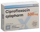 CIPROFLOXACINE axapharm cpr pell 500 mg 20 pce