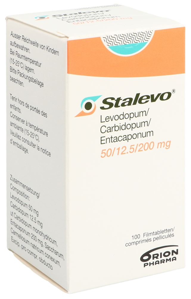 Stalevo 50/12.5/200 mg, Filmtabletten