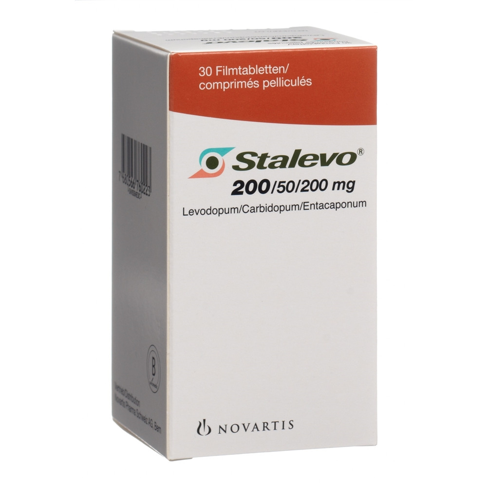 STALEVO cpr pell 200/50/200mg bte 30 pce
