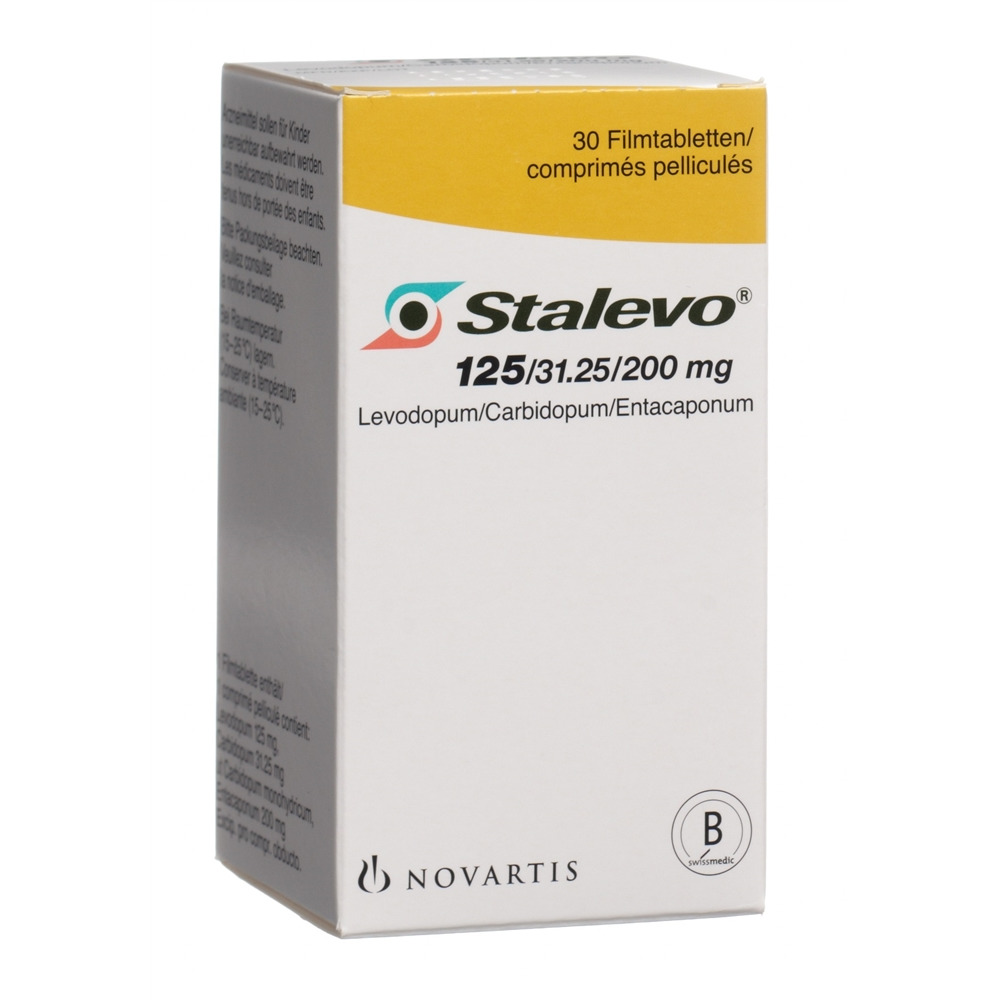 Stalevo 125/31.25/200 mg, Filmtabletten