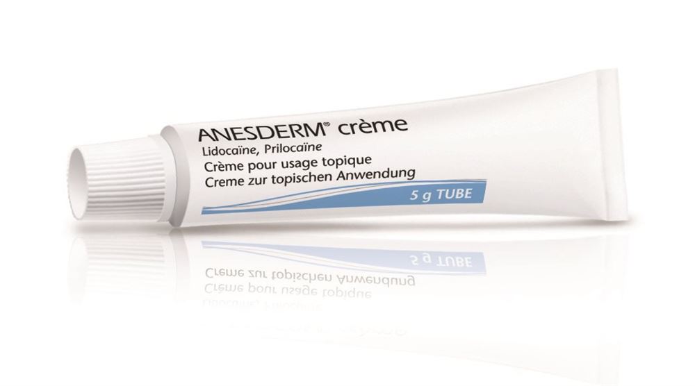 ANESDERM crème 5 % 5 tb 5 g