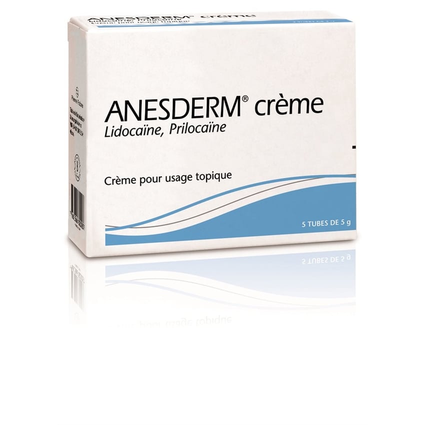 ANESDERM crème 5 % 5 tb 5 g