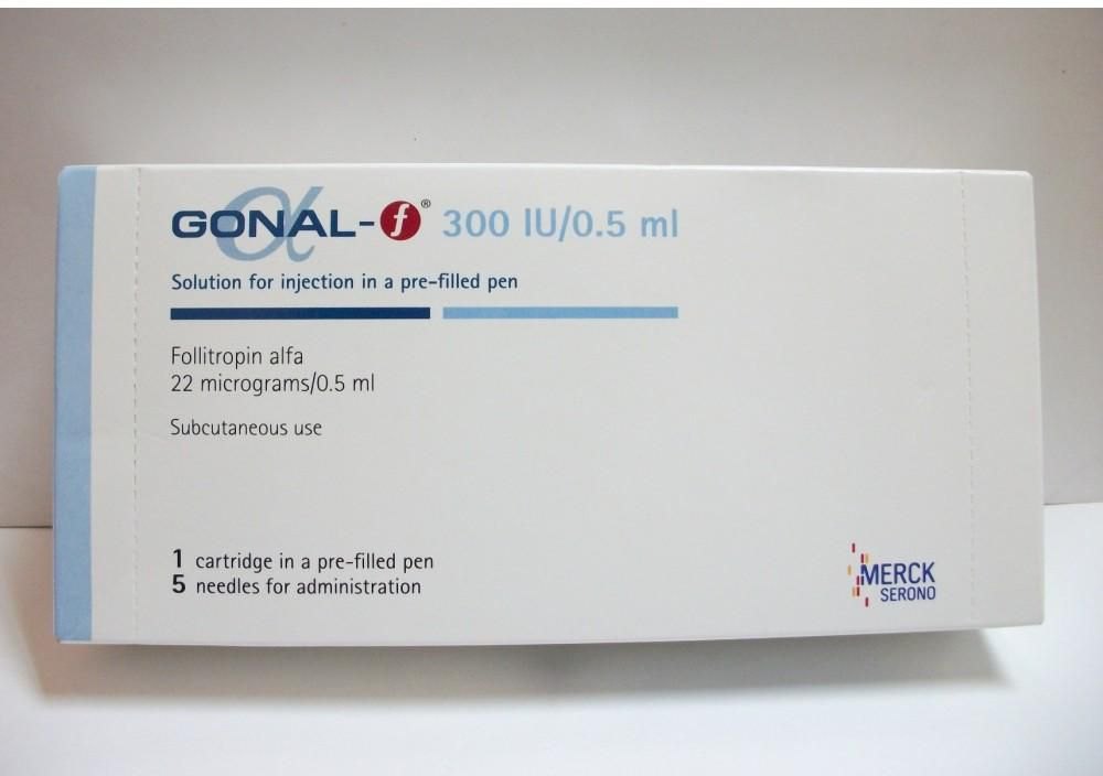 GONAL-F PEN sol inj 300 U/0.48ml