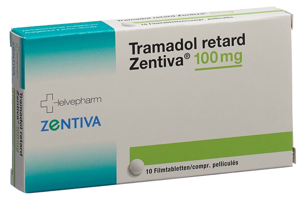 Tramadol retard Zentiva 100 mg, Filmtabletten