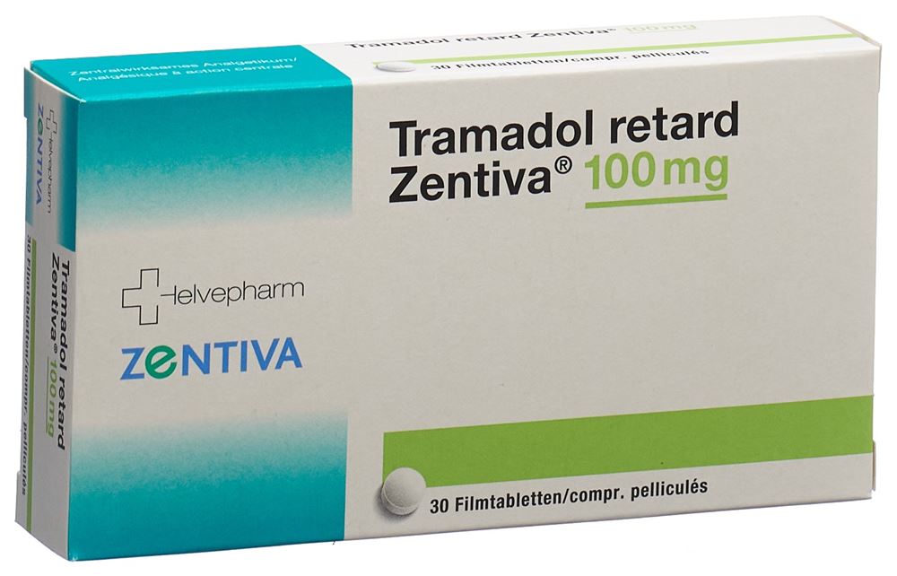 Tramadol retard Zentiva 100 mg, Filmtabletten