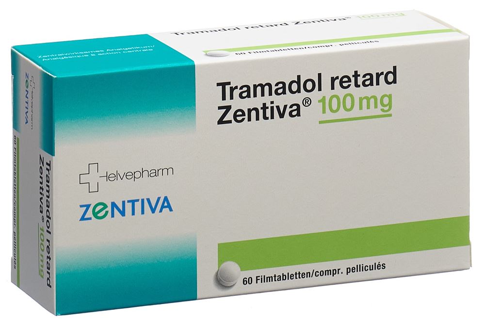 TRAMADOL retard Zentiva 100 mg 60 pce