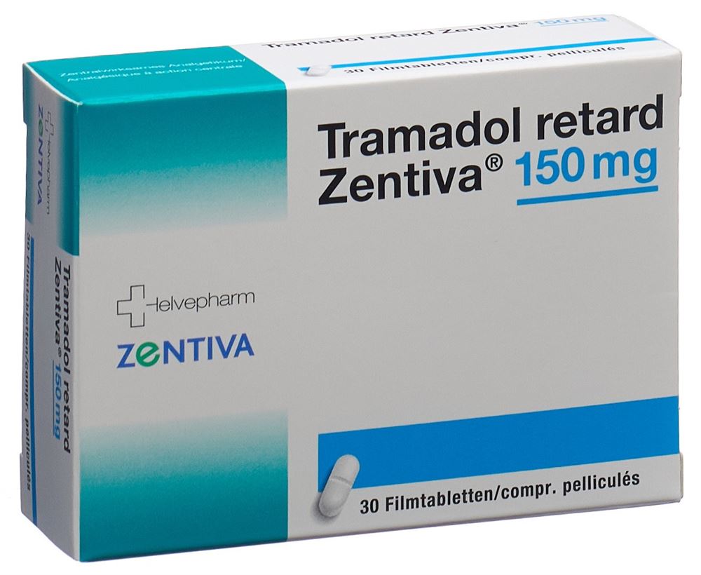 TRAMADOL retard Zentiva 150 mg 30 pce