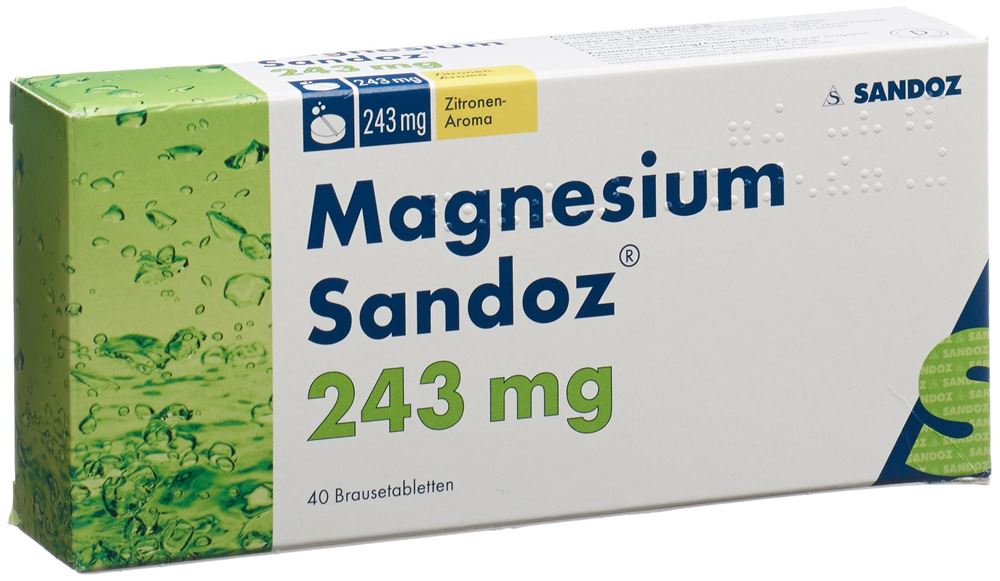 Magnesium Sandoz, Brausetabletten