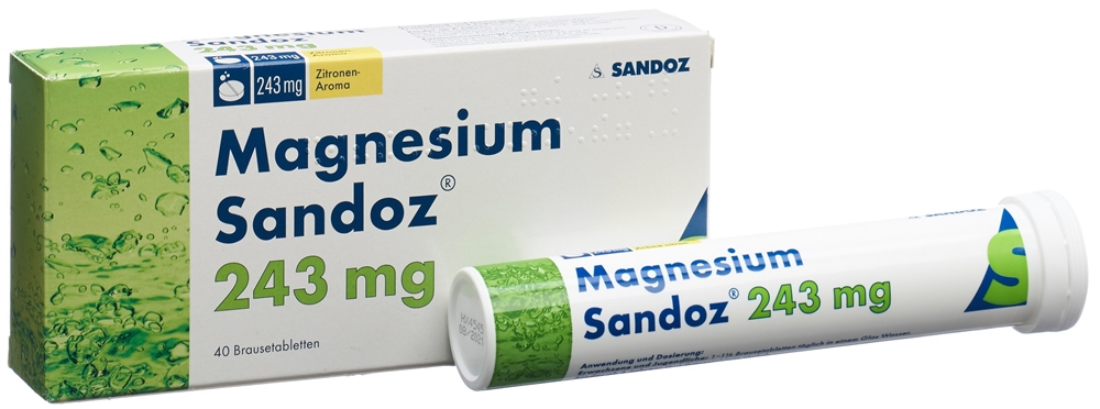 Magnesium Sandoz, Brausetabletten