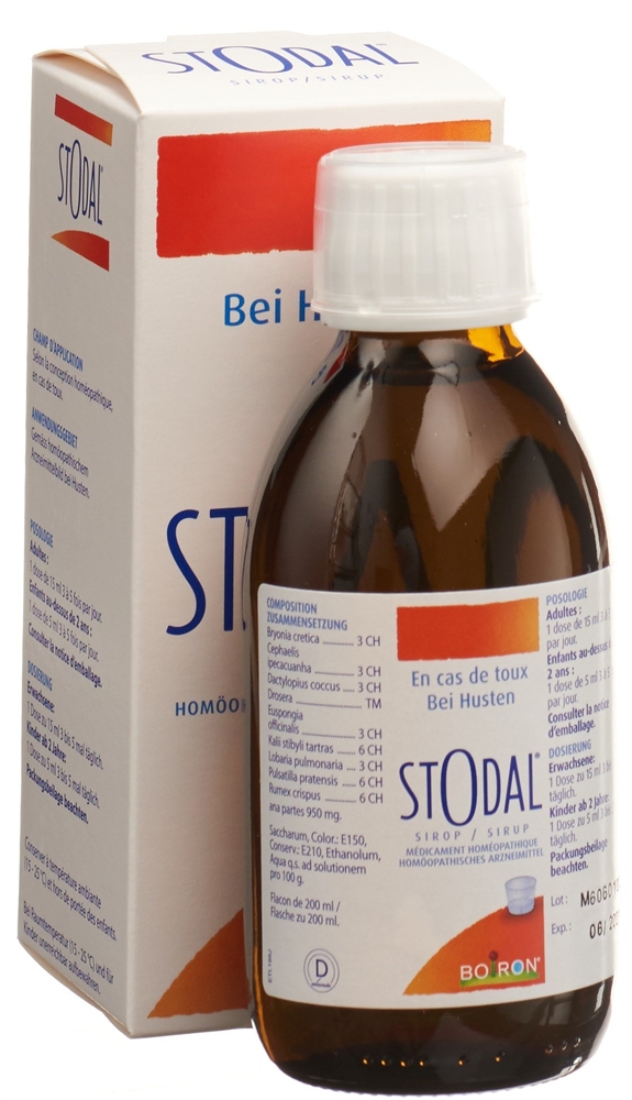 Stodal, sirop