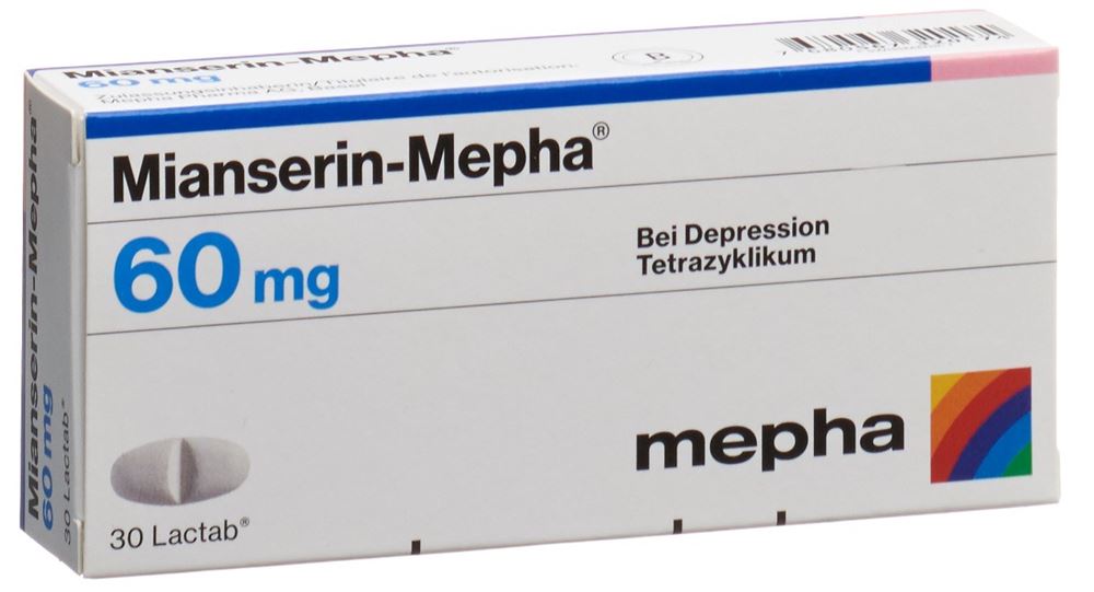 Mianserin-Mepha 60 mg, Filmtabletten