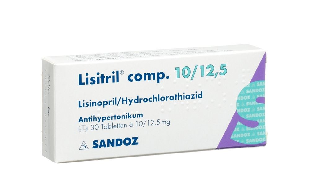 Lisitril comp. 10/12.5, Tabletten