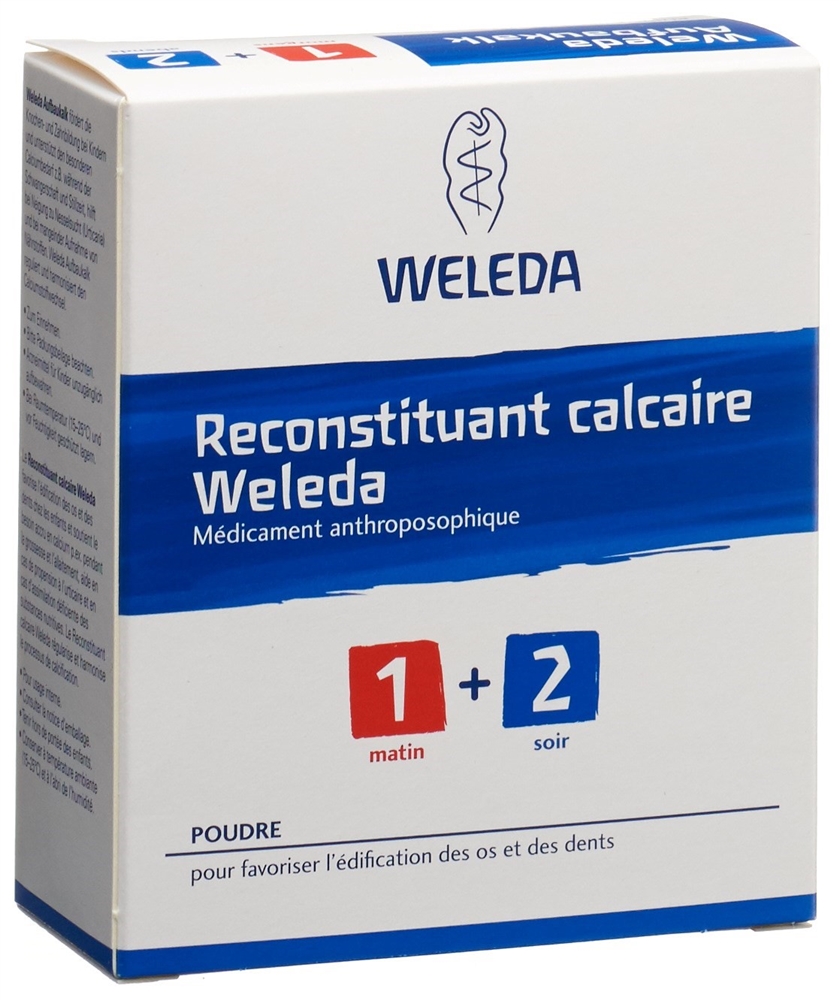 Weleda Aufbaukalk 1+2, Pulver zum Einnehmen