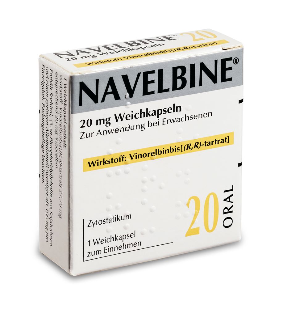 NAVELBINE caps moll 20 mg