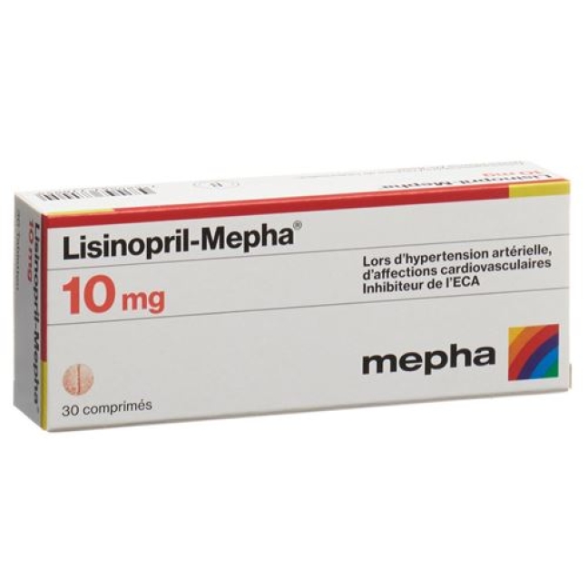 LISINOPRIL Mepha cpr 10 mg 30 pce