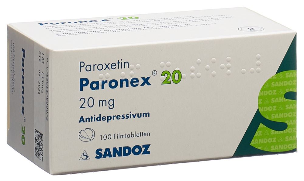 PARONEX cpr pell 20 mg 100 pce