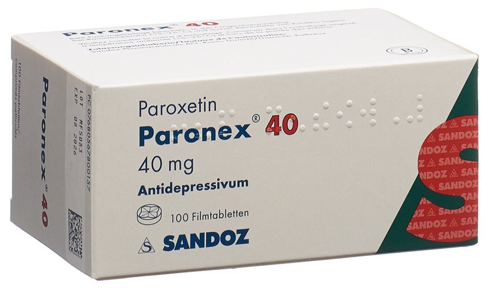 PARONEX cpr pell 40 mg 100 pce