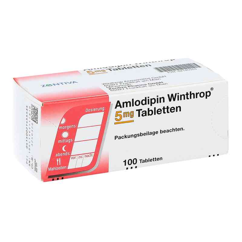 Amlodipin Zentiva, cpr 5 mg (ancien), blist 100 pce
