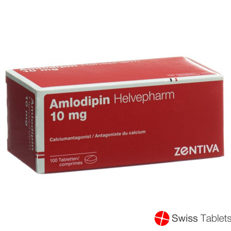 Amlodipin Zentiva, cpr 10 mg (ancien), blist 100 pce