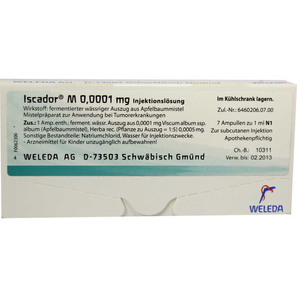 ISCADOR M sol inj 0.0001 mg amp 7 pce