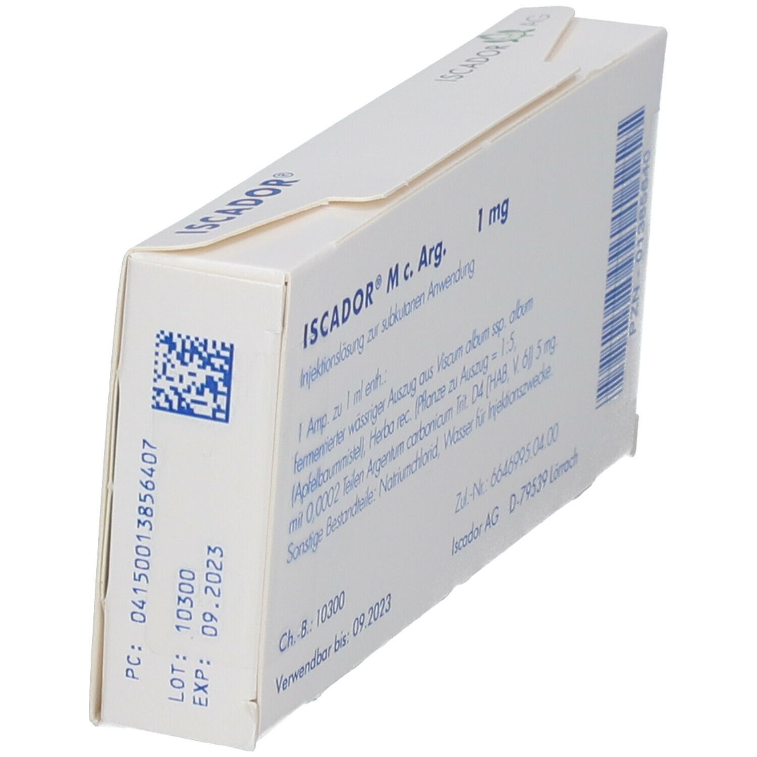 Iscador M c. Arg. 0,1 mg, Injektionslösung (s.c.)