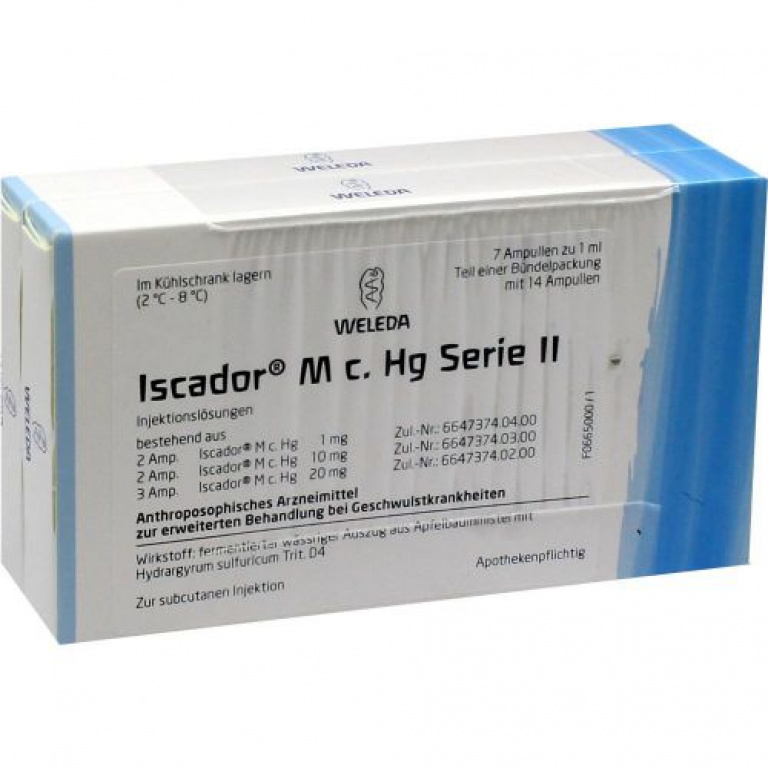 Iscador M c. Hg 1 mg, Injektionslösung (s.c.)