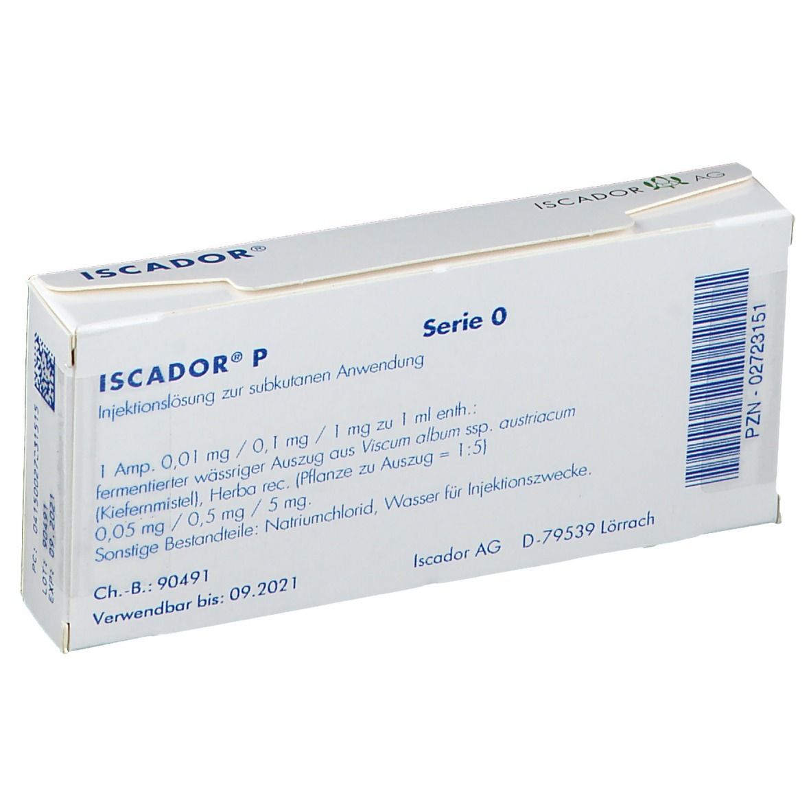 Iscador A 0,01 mg, Injektionslösung (s.c.)
