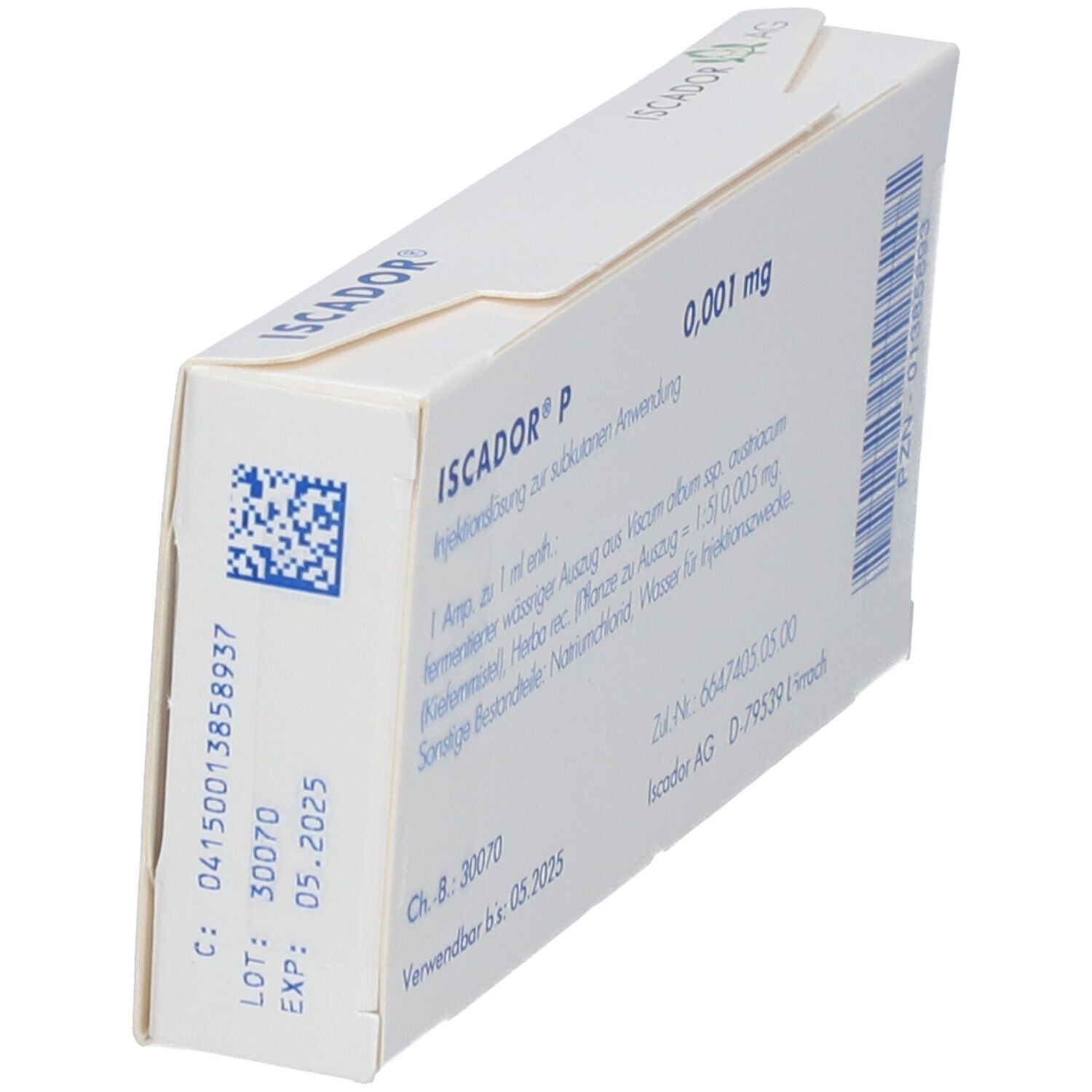 Iscador P 0,01 mg, Injektionslösung (s.c.)