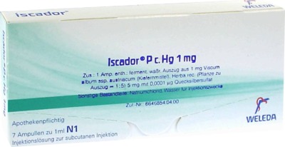 Iscador P c. Hg 0,01 mg, Injektionslösung (s.c.)