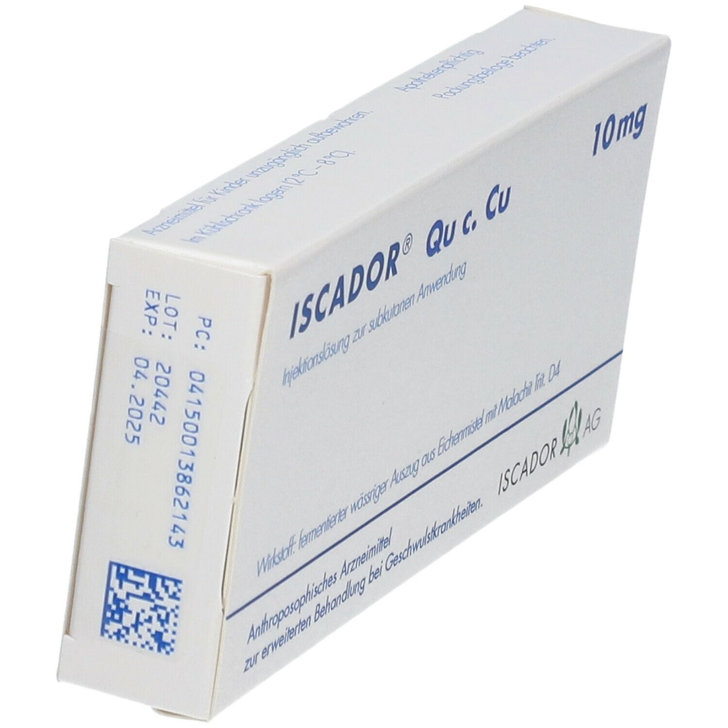 Iscador Qu c. Arg. 10 mg, Injektionslösung (s.c.)