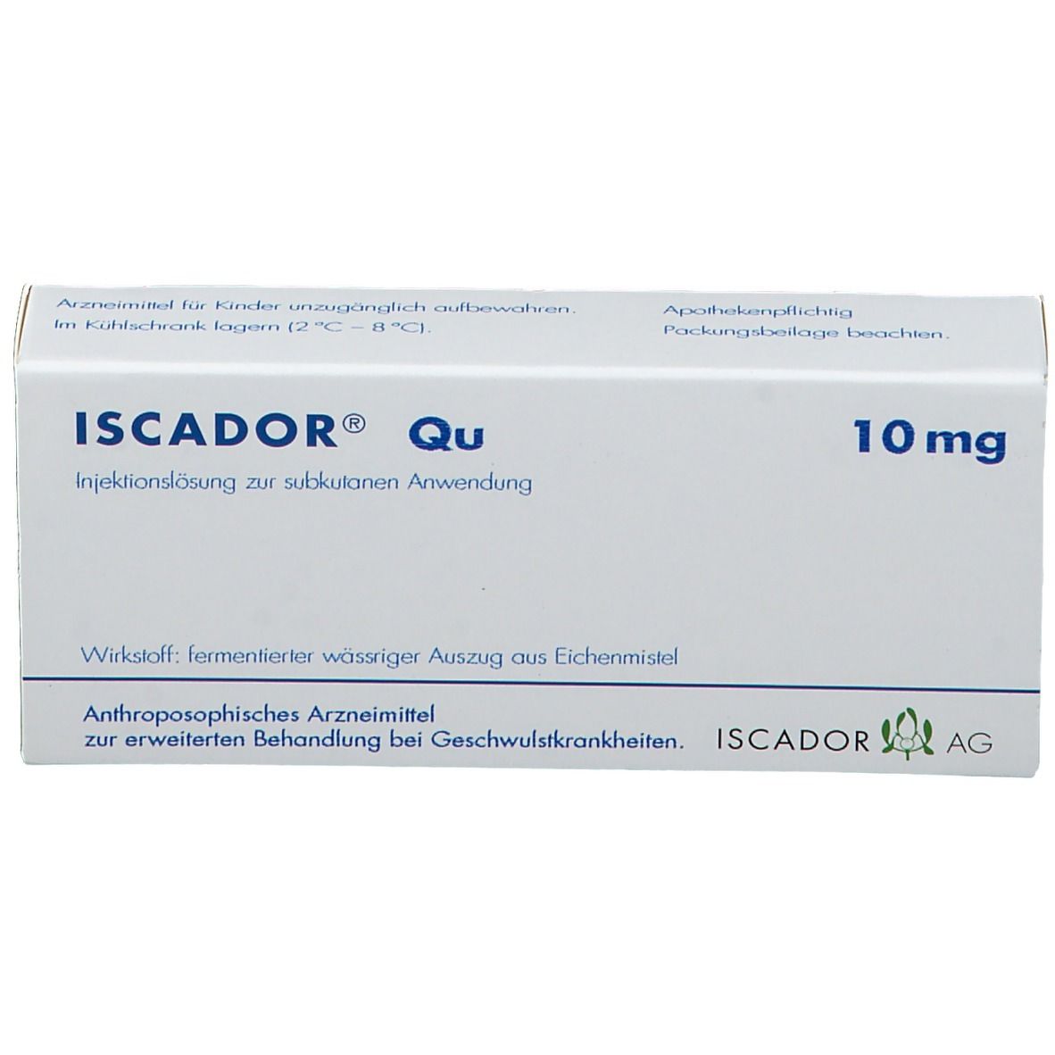 Iscador Qu c. Hg 10 mg, Injektionslösung (s.c.)