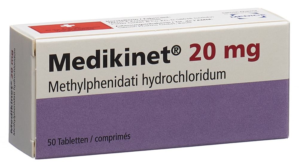 Medikinet 20 mg, Tabletten