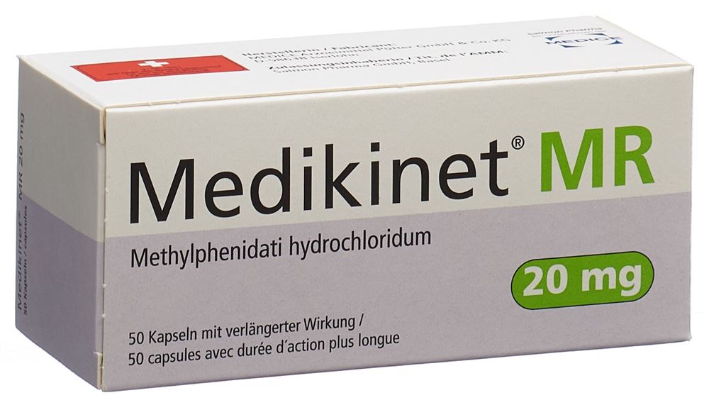 MEDIKINET MR caps 20 mg 50 pce