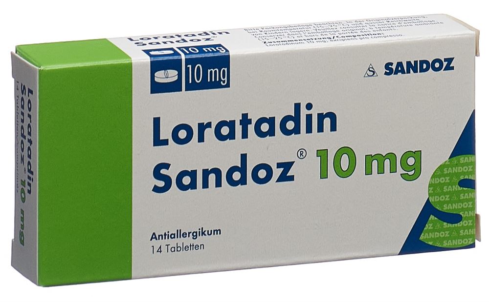 Loratadin Sandoz, Tabletten