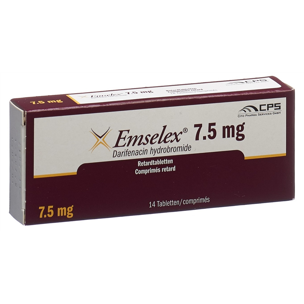 EMSELEX cpr ret 7.5 mg 14 pce