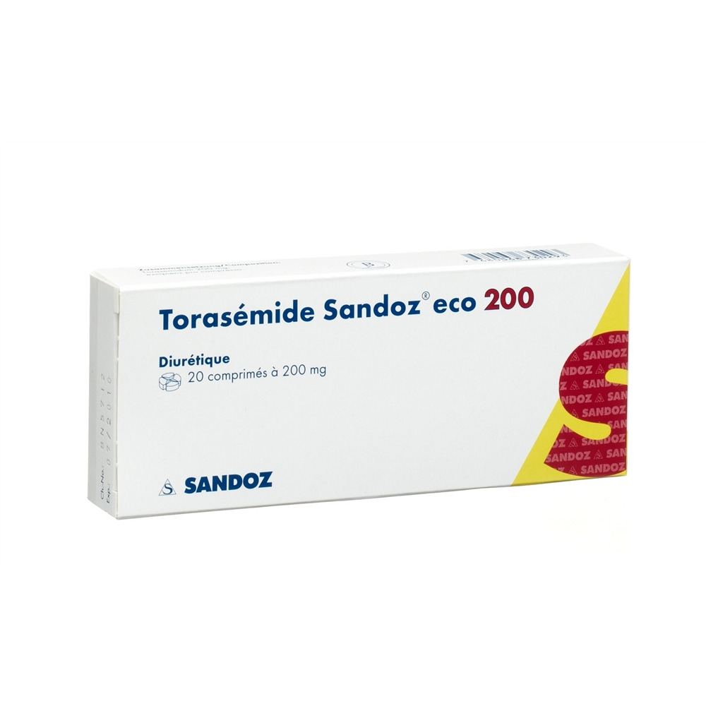 Torasemid Sandoz eco 200 mg, Tabletten