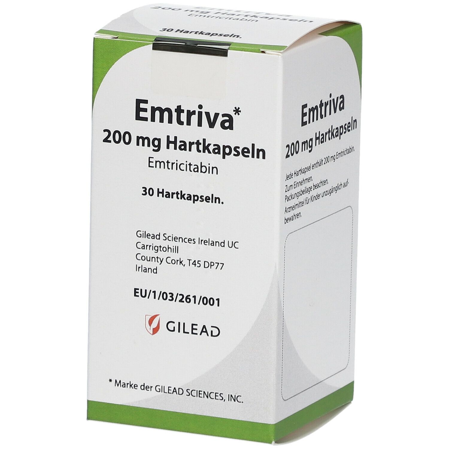 Emtriva, Kapseln