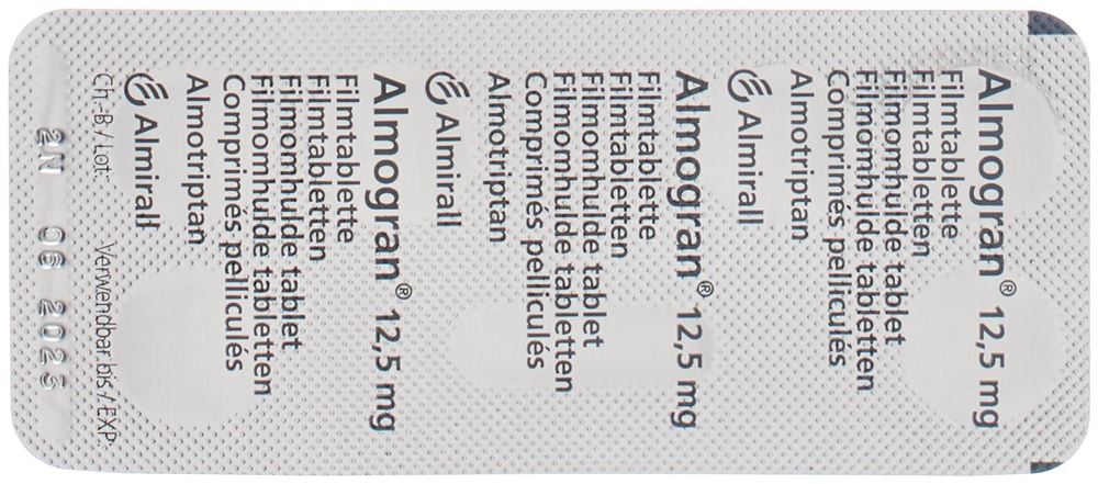 Almogran, Filmtabletten