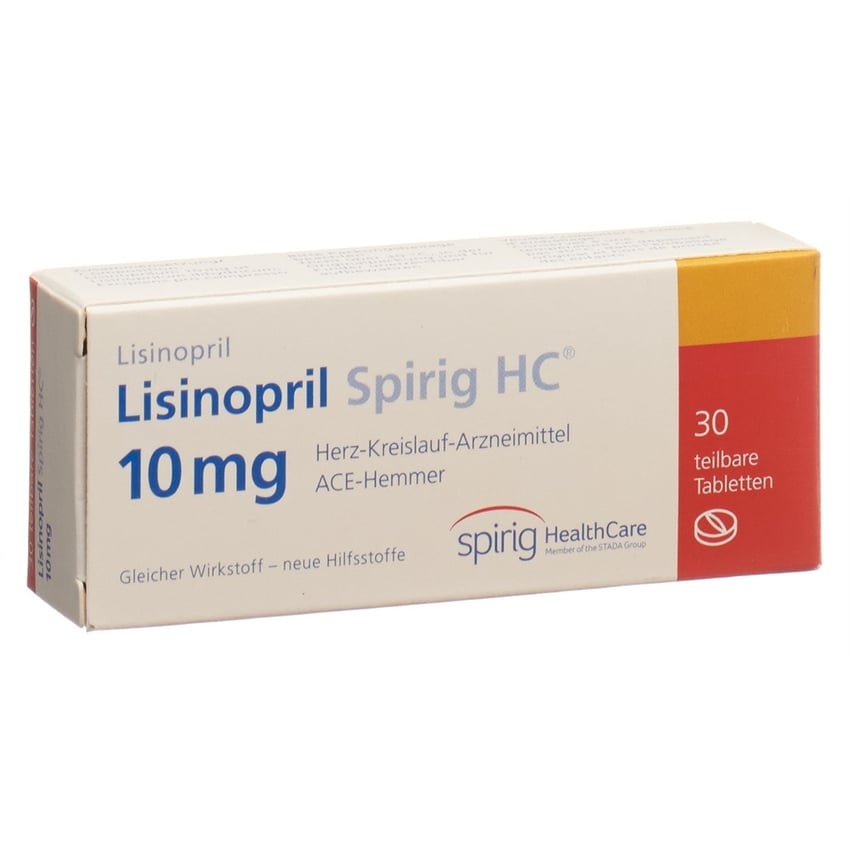 CO-LISINOPRIL Spirig HC cpr 10/12.5 mg 30 pce