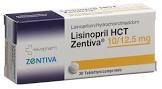 LISINOPRIL HCT Zentiva cpr 10/12.5 mg 30 pce