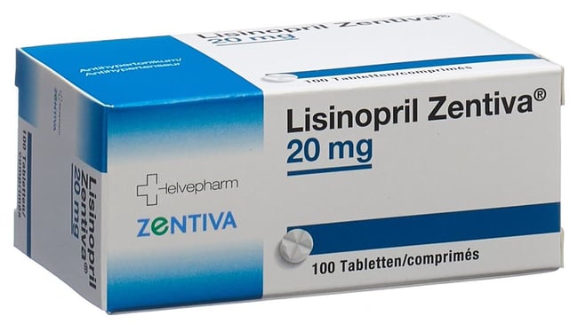 LISINOPRIL HCT Zentiva cpr 20/12.5 mg 100 pce